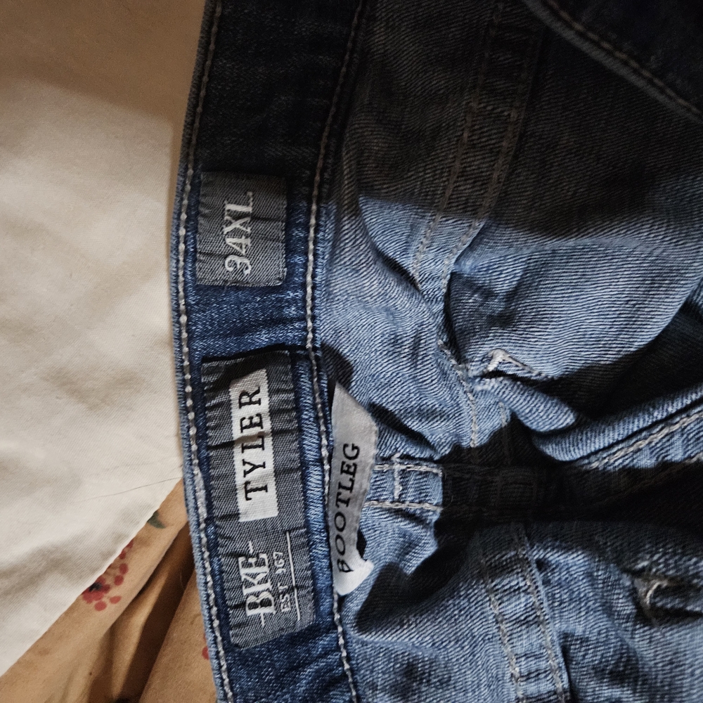 BKE Tyler Bootleg Men's Blue Jeans